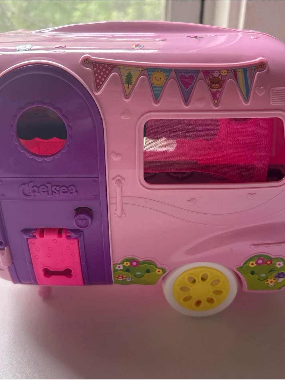 Barbie Pink and Purple Chelsea Camper Playset
